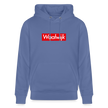 Waalwijk hoodie. Uniseks bio-hoodie. - blauw