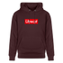 Utrecht hoodie. Uniseks bio-hoodie. - maroon