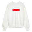 Heerenveen trui. Uniseks oversize bio-sweater. - OFF WHITE