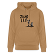 Boefjes Zwolle. Uniseks bio-hoodie. - Latte