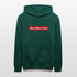 Amsterdam hoodie. Uniseks bio-hoodie. - forest