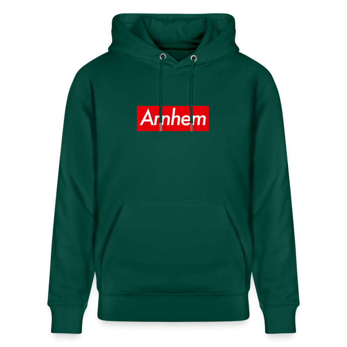 Arnhem hoodie. Uniseks bio-hoodie. - forest