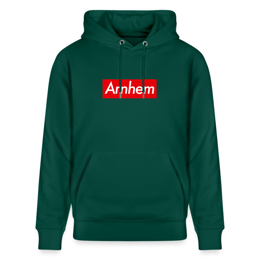 Arnhem hoodie. Uniseks bio-hoodie. - forest