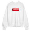 Arnhem trui . Uniseks oversize bio-sweater . - wit