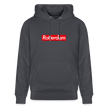 Rotterdam hoodie. Uniseks bio-hoodie. - indigo