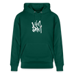 Witte letters Volendam hoodie. Uniseks bio-hoodie. - forest