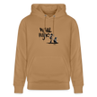 Boefjes Waalwijk.Uniseks bio-hoodie. - Latte