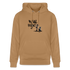 Boefjes Waalwijk.Uniseks bio-hoodie. - Latte