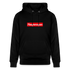 Heerenveen hoodie. Uniseks bio-hoodie. - zwart