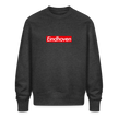 Eindhoven trui . Uniseks oversize bio-sweater. - donkergrijs gemêleerd