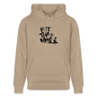 Boefjes Rotterdam. Uniseks bio-hoodie. - beige