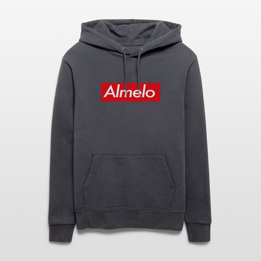 Almelo hoodie. Uniseks bio-hoodie. - indigo