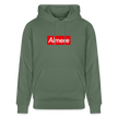 Almere hoodie. Uniseks bio-hoodie. - dennengroen