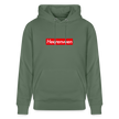 Heerenveen hoodie. Uniseks bio-hoodie. - dennengroen