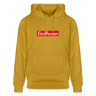 Eindhoven hoodie. Uniseks bio-hoodie. - oker