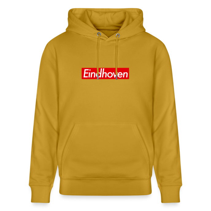 Eindhoven hoodie. Uniseks bio-hoodie. - oker