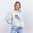 Boefjes Almelo. Uniseks oversize bio-sweater. - wit