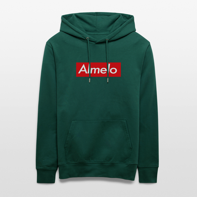 Almelo hoodie. Uniseks bio-hoodie. - forest