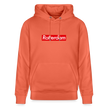 Rotterdam hoodie. Uniseks bio-hoodie. - lichtrood