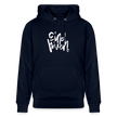 Witte letters Eindhoven trui. Uniseks bio-hoodie. - marine