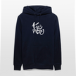 Witte letters Twente trui. Uniseks bio-hoodie. - marine