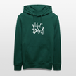 Witte letters Volendam hoodie. Uniseks bio-hoodie. - forest