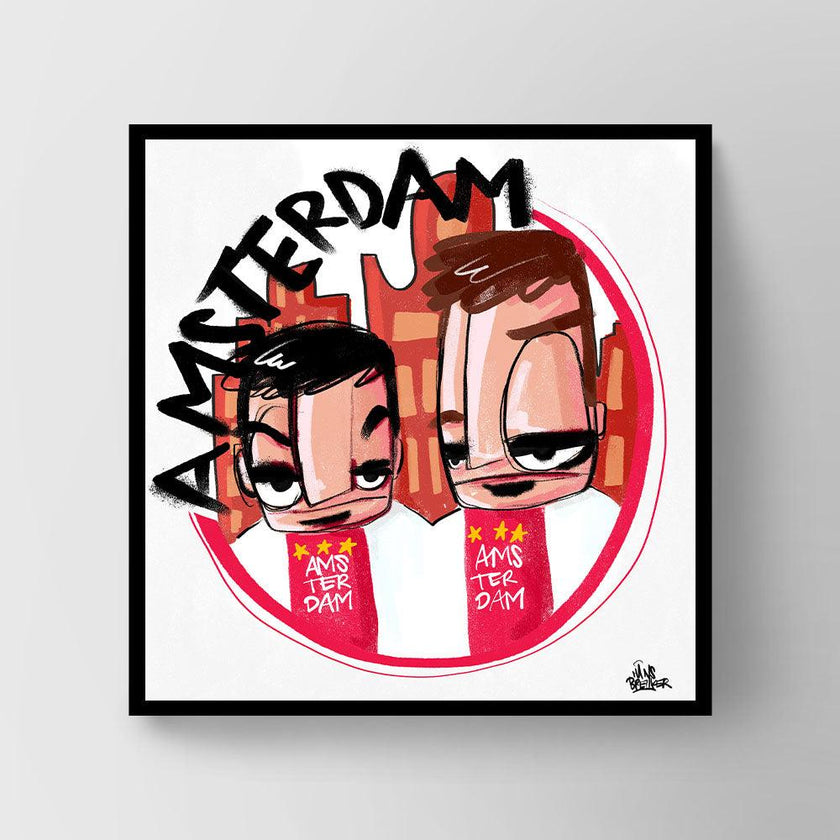 Ajax logo Amsterdam - Hans Breuker