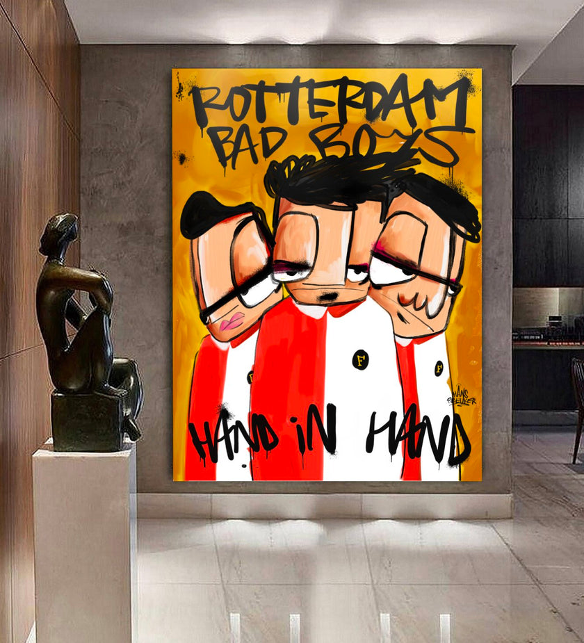 Rotterdam Bad Boys hand in hand