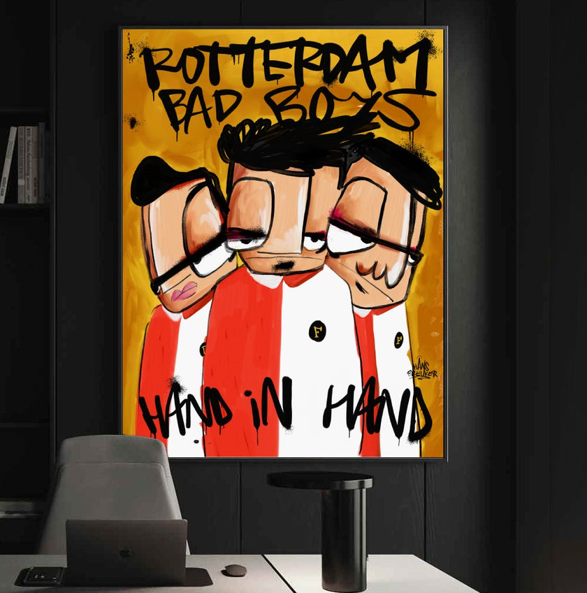 Rotterdam Bad Boys hand in hand