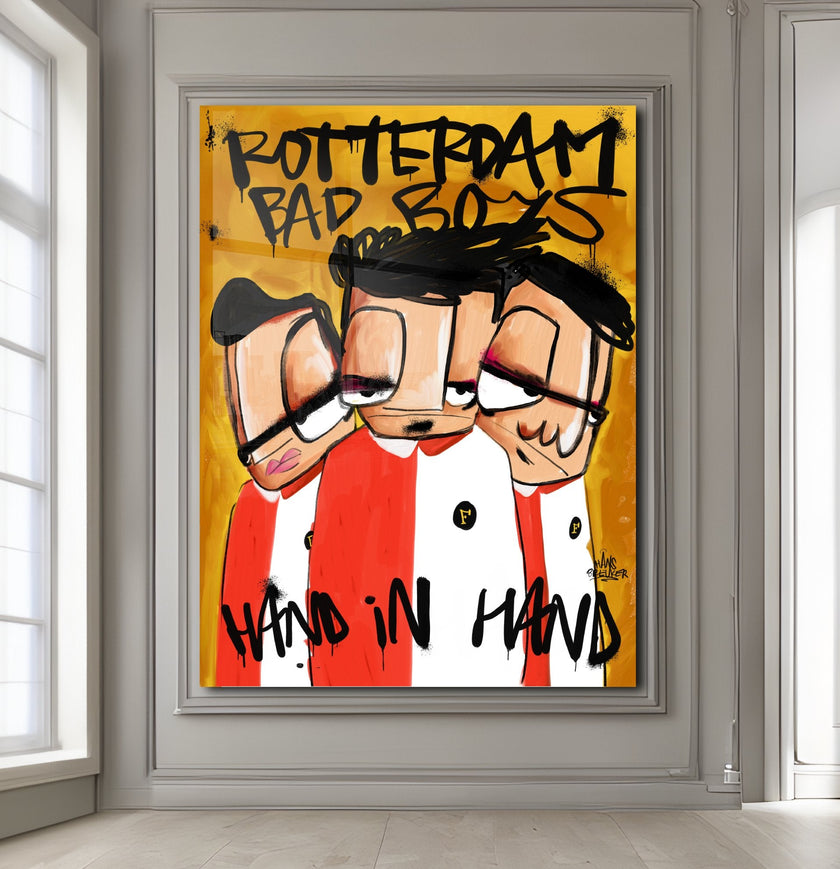 Rotterdam Bad Boys hand in hand