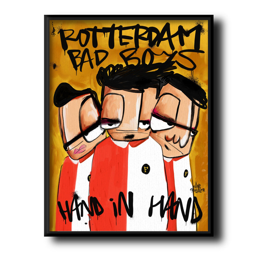 Rotterdam Bad Boys hand in hand