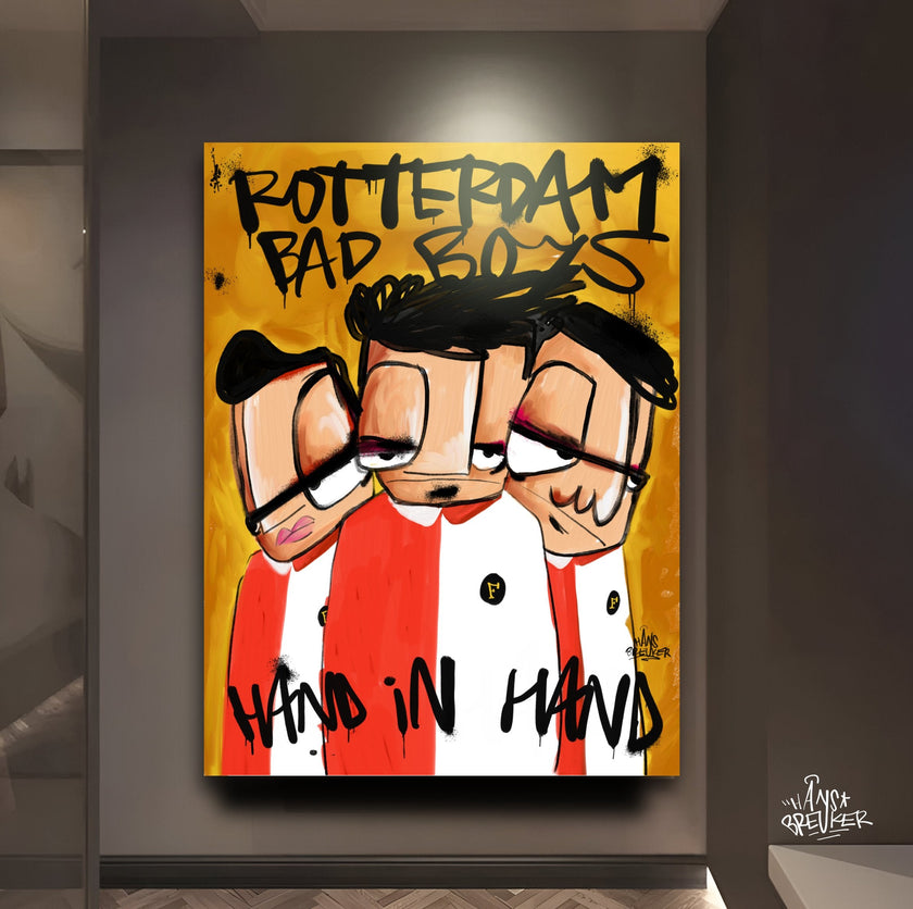 Rotterdam Bad Boys hand in hand