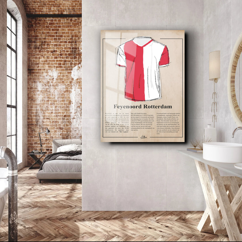 Het Feyenoord shirt, de historie.