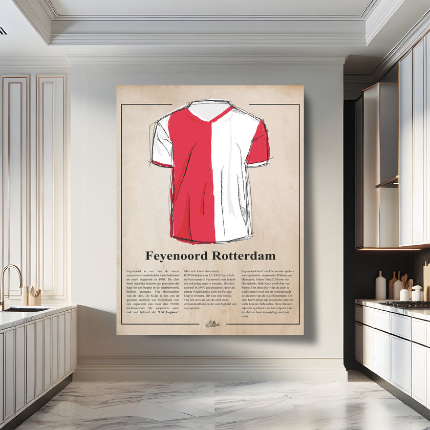 Het Feyenoord shirt, de historie.